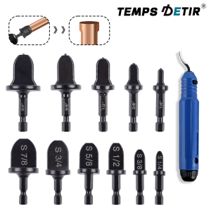 11 Pieces Of Copper Tube Expanders Multi-Specification Reaming Tools Air Conditioning Tube Repair Tools Reaming Drill Bits