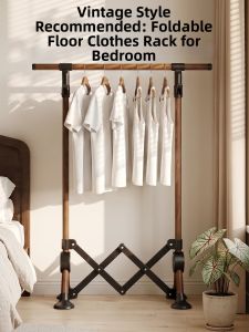 MINGZHI | Folding & Adjustable Clothes Drying Rack