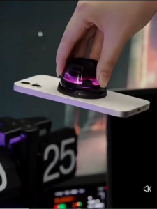 ใหม่ไร้สายบลูทู ธ ลำโพงแม่เหล็ก TWS เสียงเบสขนาดใหญ่ RGB แสงลำโพงบลูทู ธ