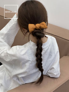 Elegant Cotton Filled Hair Ties Artistic Butterfly Knot Hair Bands Versatile Fashionable Head Ropes Miss Ju Hair Accessories