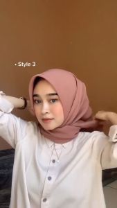 Bella Square Hijab Termurah Kerudung Terbaru Jilbab Segiempat Polos Krudung