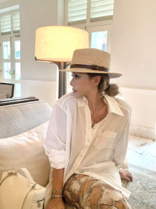 Thirteen Xin Belize Weekly Classic Style Light White Shirt Tencel Cotton Lace Patchwork Womens Casual Shirt Thin Cotton Blend