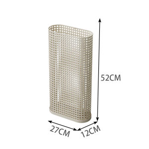 Modern Simple Metal Umbrella Stand Storage Rack for Home Use Villa Coffee Shop Creamy Style Umbrella Holder Placement Shelf