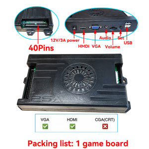 DX Pandora Saga Box 26800 in 1 Game Board 2-Players Mainboard HDMI VGA For Arcade Game Cabinet Bar Top Machine Joystick Console