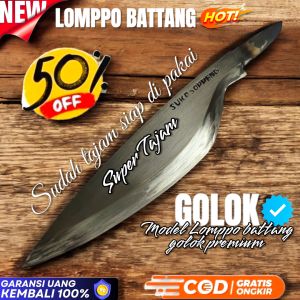 LOMPOBATTANG TAHAN BANTING TERMURAH BERKUALITAS TINGGI TAHAN LAMA PEMAKAIAN BERGERANSI TERMURAH PERKAKAS KEBUN PREMIUM EKONOMIS TAHAN BANTING TIDAK MUDAH TUMPUL MAKIN KE UJUNG MENIPIS TERBUAT DARI HASIL TEMPA BAKAR SEPUH KOKOH KUAT
