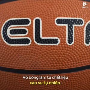 Bóng Rổ DELTA Size 5 67 Cao Su Màu Cam Chơi Sân Trong Nhà Ngoài Trời Cho Bé Từ 5 Tuổi DELTABR01