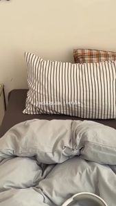 🇲🇾 𝗥𝗘𝗔𝗗𝗬 𝗦𝗧𝗢𝗖𝗞 𝟮𝟰𝗵𝗼𝘂𝗿𝘀🚚 COTTON INSTYLE 35CM 1200TC Pure Cotton Bedsheets Set Japanese Linen Series