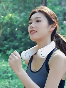 [ƯU ĐÃI LỚN] Quạt mini quạt đeo cổ mini quạt đeo cổ không cánh có 3 cấp độ gió tùy chỉnh quạt đeo cổ pin khủng quạt tích điện pin trâu 4000mAh quạt cầm tay quạt sạc điện quạt mini usb quạt tích điện loại tốt