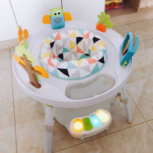 Baby Jumping Chair Coax Baby Artifact Multi-Function Game Baby Jumping Chair Fitness Rack Toy 3-18 Months Puzzle