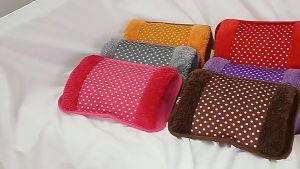 Rechargeable Hot Water Bottle Cute Electric Hand Warmer EU Plug Reusable Hot Compress Bag Heating Pad Hand Pocket Warmer