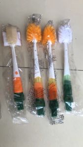 Dụng cụ cọ rửa ly-cốc-bình sữa tiện lợi 5 trong 1