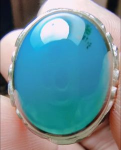 cincin batu bacan doko super HQ sesuai foto & video yg dikirim kodeA99