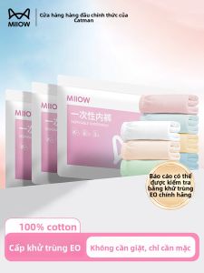 Quần lót bầu MiiOW vải cotton dùng một lần tiện lợi cho du lịch