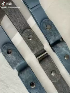 COD Over 1pc Canvas Belt Lazy Invisible Belt Women No Trace Jeans Wild Elastic Belt
