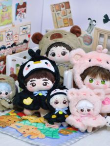 Bộ Quần Áo Búp Bê Cotton 10/20cm BJD Universal Adorable Island Cotton Doll Clothes Ten Centimeters Búp Bê Vải Cotton Dễ Thương