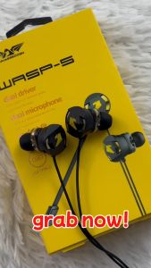 Armaggeddon WASP-5 Type C Gaming Earphones with Dual Driver & Microphone