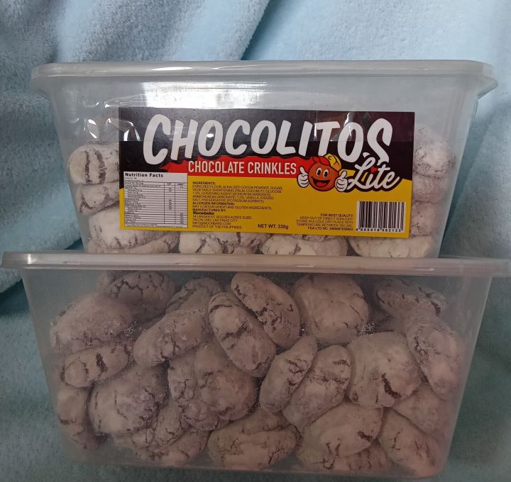 Chocolitos chocolate crinkles lite 330g