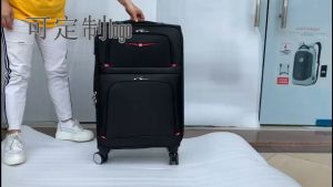 Business Trolley Case Oxford Cloth Suitcase Bag Universal 4 Wheel Travel Luggage Laptop Storage Lock Box Baggage Handbag