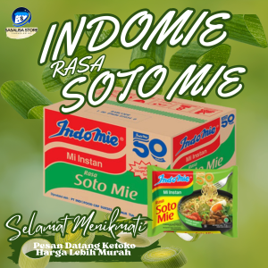 Indomie Rasa Soto Mie Mi Instan 1 Dus Isi 40 Bungkus Selamat Menikmati Pedas Ayam