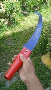 Gergaji Kopi Bengkok Gagang Besi 15" Geraji Graji Dahan Ranting Panen 15 Inch Kodai Super Tajam