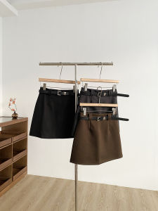 กระโปรงทรงเอเอวสูง ทรงเข้ารูป ป้องกันการเปิดเผย กระโปรงทรงเอสไตล์เกาหลี แฟชั่นสำหรับผู้หญิง กระโปรงทรงเอ 2025 ฤดูใบไม้ร่วง