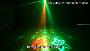 Đèn Sân Khấu 11 Mắt LED - Hiệu Ứng Hoa Văn Chớp Trắng Mạnh Trang Trí Quán Bar Karaoke Sự Kiện