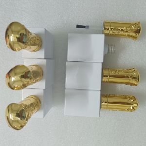 6 Pieces 15ML White Bottle Glass Empty Bottle with Lid Brush for Nail Beauty Gel Polish Filling