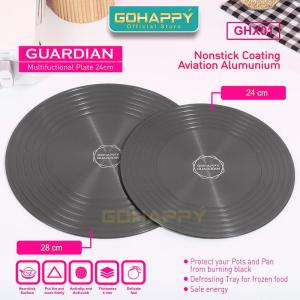 GOHAPPY GUARDIAN Alas tatakan kompor panci pelindung bawah wajan anti gosong