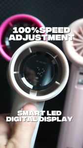 Dreepor(₱100 off) 4000mAh Battery Mini Fan Rechargeable Handheld Fan Portable Strong Wind 100 Gear High-Speed Adjustable Turbo Portable Handheld Fan for Outdoor Sports Portable at only 216g