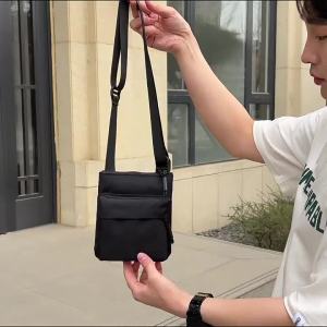 Mens Bag Phone Bag Manufacturer Wholesale New Trendy Fashion Casual Shoulder Bag Oxford Cloth Mens Bag Commuting Bag