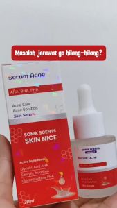Serum Skin Nice Clear Acne AHA BHA PHA 20 ml untuk Kulit Wajah Berjerawat - Glycolic Acid