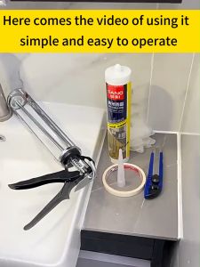 SANO TB551 Silicone Sealant indoor outdoor water proof bathroom kitchen worktop seal glue anti-mildew/ fouling/ freezing/ vibration/ odor/ yellowing /cracking/ aging