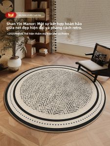 JXINFCO | Vintage Thickened Luxurious High-End Household Waterproof French Style Carpet