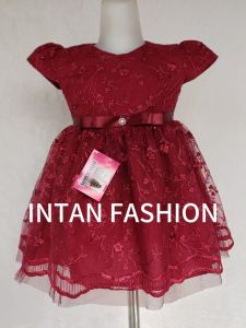 intan fashion dress. gaun ulang tahun anak perempuan