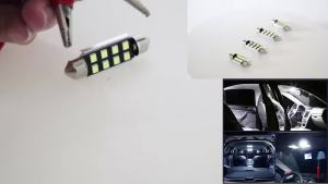 KEVANLY | 10 PCS C5W Festoon 31mm Super Bright LED Bulb CANBUS 12V 3030 SMD White Car Interior Reading Dome Trunk License Plate Lights