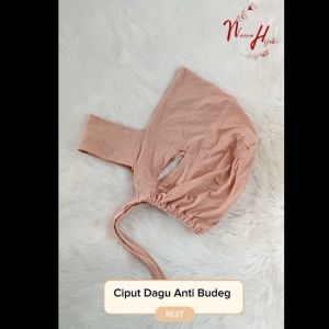 Ciput Dagu Anti Budeg Rayon & Inner Dagu Tali Kaos Premium