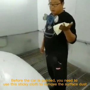 10Pcs Tack Cloth Resin Lint Tack Rag Gramos for Automotive Paint Sticky Dust Removal