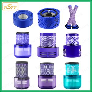 Vacuum Cleaner Accessories Filter Element Applicable for Dyson: V6 V7 V8 V10 V11 V12 V15 DC58/59/61/62 High-Quality Front and Rear Filter Screen Accessories