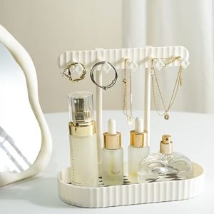 Perhiasan Holder Organizer Stand Perhiasan Earrings Necklaces Jewelry Storage Multifungsi Jewelry Holder Rack