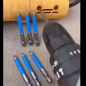magnetic Screwdriver Bits Set of 6 - S2 Steel