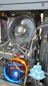 5 รายการขายึดพัดลมเป่า RAM/ VRM ระบายความร้อน ใช้สะสม ในการปรับปรุงทำให้เป็นรอบคอบกระจก