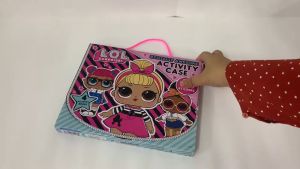 LOL Surprise Totally Awesome Activity Case Boxset with 4 Colouring books 700 Stickers & more