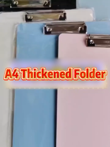 SOFTHOME Long/A4  Clipboard with Filing Case A4 File Folder Office School Supplies Stationery