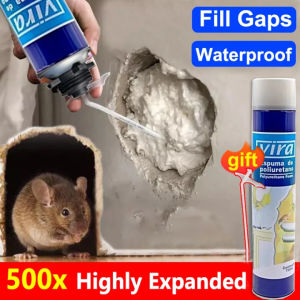 【750ML High Quality】PRODIY VIRA® waterproof foam spray polyurethane water proof polyurethane foam pu foam spray gun pu foam waterproofing泡沫喷雾( DT-50 )