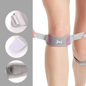 GTUBIKE 1PC Patella Kneecap Band Adjustable Silica Gel Knee Tendon Strap Protector Knee Pad Running Sports Cycling Knee Support