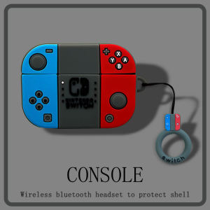 Panasonic Az80 Bluetooth Earphone Silicone Protective Case Anti-fall Soft Shell Creative Cute Cartoon Design Charging Case Box