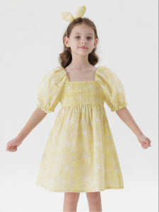 Marc&Janie | Summer Floral Puff Sleeve Dress