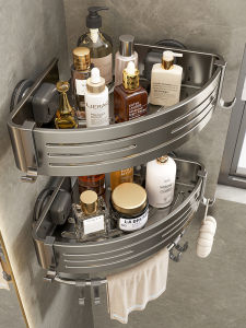 Giá Để Đồ Treo Tường Không Cần Khoan Bằng Hợp Kim Nhôm Chịu Lực Tối Đa 5kg Cho Phòng Tắm Phòng Vệ Sinh Phòng Rửa Mặt