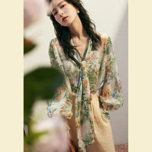 European-style Chiffon Blouse