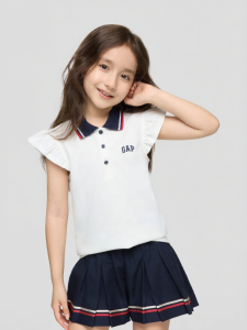 Gap | Moisture-wicking Quick-drying Cooling Fly Sleeve Girls Polo Shirt